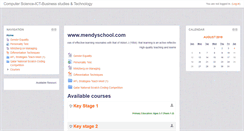 Desktop Screenshot of mendyschool.com